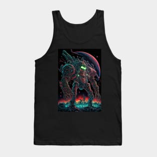 Mecha Of Moon Tank Top